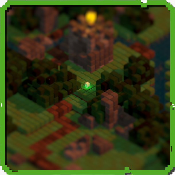 The Grasslands biome concept — vibrant emerald-green plains