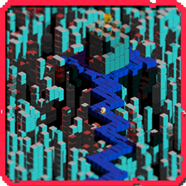 System Glitch biome concept — code anomalies and floating digital fragments