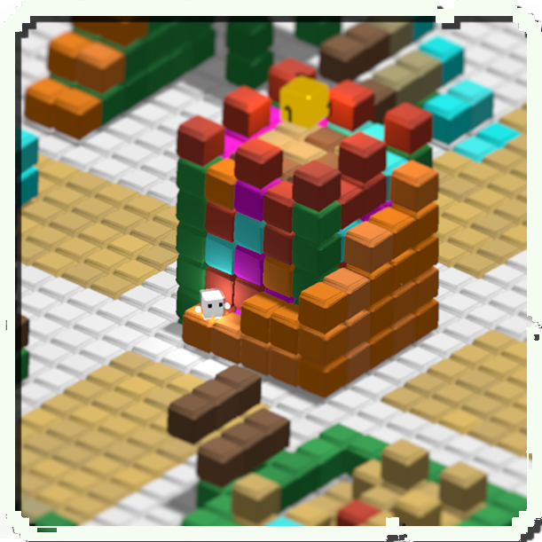 Terminal Output biome concept — digital wasteland with cascading green phosphor lines